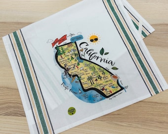 California Kitchen/Tea Towel