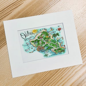 Oahu Art Print