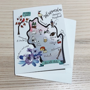 Wisconsin Note Card
