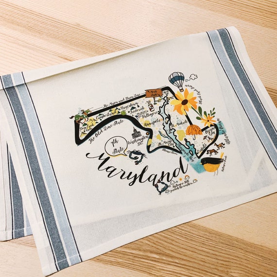 Maryland Kitchen Tea Towel
