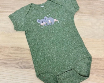 Sleepy Koala Illustrated Design Infant/Baby Onesie Bodysuit