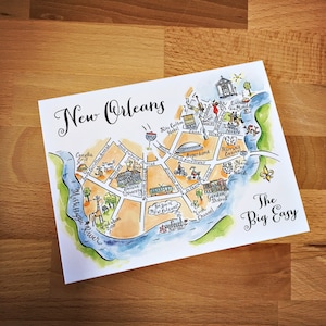 New Orleans Note Card