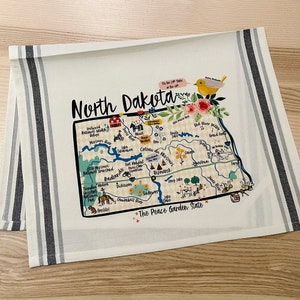 North Dakota Kitchen/Tea Towel