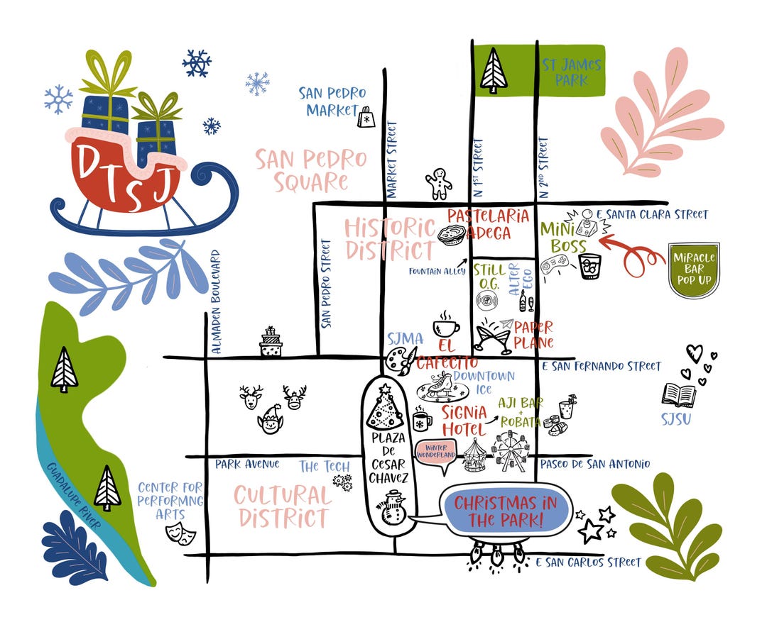 Custom Illustrated Map Design - Etsy