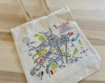 London (Design 1) City Tote