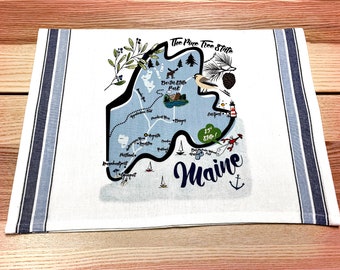 Maine Kitchen/Tea Towel