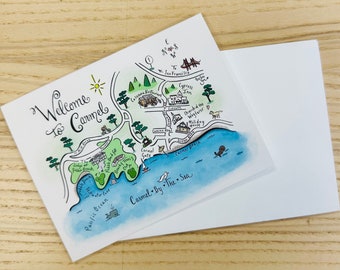 Carmel, California Note Card