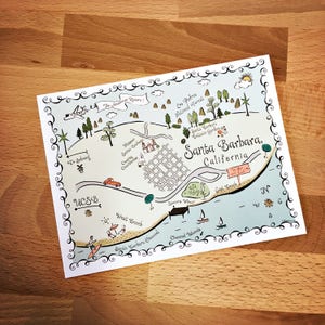 Santa Barbara Note Card