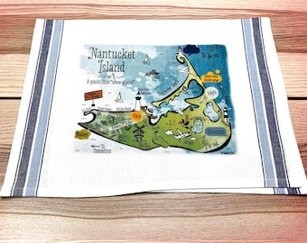 Paño de cocina de la isla de Nantucket