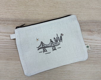 Bay Bridge Skyline Zip Pouch