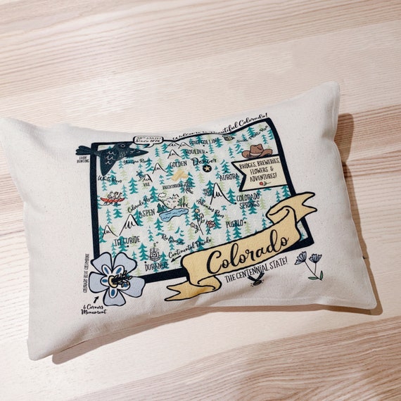 Colorado Organic Cotton Pillow 18x18