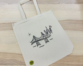 San Francisco Skyline/Bay Bridge Tote