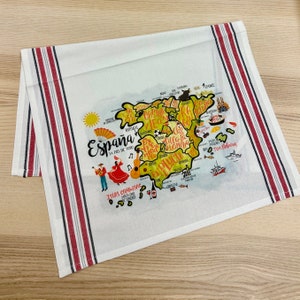 Spain Kitchen/Tea Towel