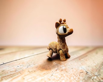 3D Printed Articulated Giraffe Fidget Toy