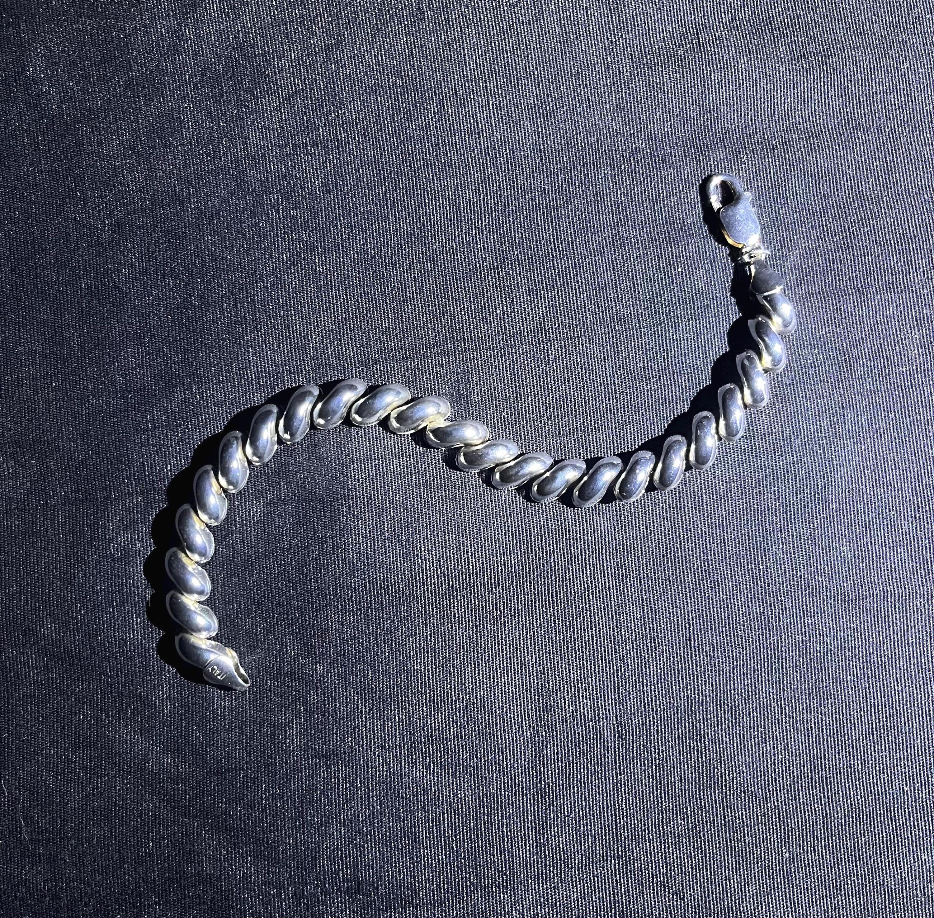 イタリア製スターリングシルバー サンマルコチェーン