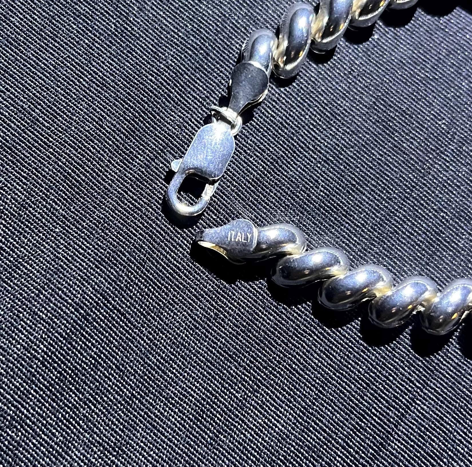 イタリア製スターリングシルバー サンマルコチェーン