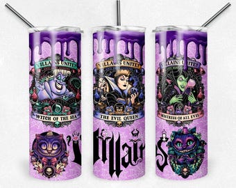 Villanos - Vaso de 20 oz