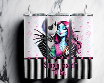 Jack und Sally Valentines 20 oz Becher