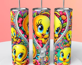 Teddy Zipper 20 Unzen Edelstahl Becher