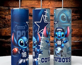Cowboy, Bengals, Browns, Patrioten, Seahawks oder Chief Stitch - 20 oz Becher