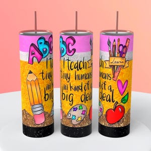 Teacher Pencil - 20 oz tumbler
