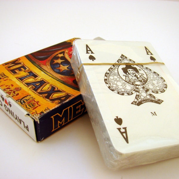 Vintage Playing Cards Greek