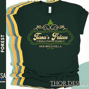 Tiana&#39;s Palace Tee | Princess Tiana Graphic Shirt | Princess and the Frog | WDW-Inspired Women&#39;s Shirt | WDW Princess Tiana Apparel
