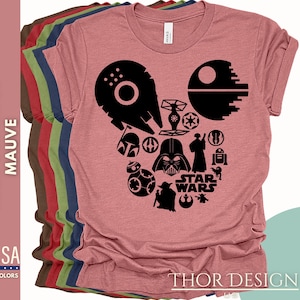 Disney Shirt, Galaxy&#39;s Edge Shirt, Star Wars Shirt, Disney Star Wars Tee, Family Disney Shirt, Mickey Ears Shirt, Disney Trip Shirt