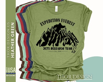 Expedition Everest Yeti Shirt - Animal Kingdom Disney Tee - Mt. Everest Adventure Shirt - Magical Vacation Family Tee