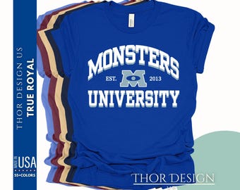 Monsters University Shirt - Funny Disney School Tee - Teacher Graphic Shirt - Matching Family Disney Shirt - Mike & Sully Scaring Dept Tee