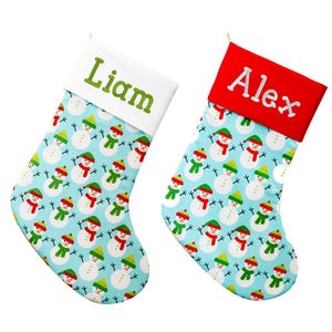 Bas de Noël personnalisés pour enfants Bas de Noël personnalisés pour enfants Bas de famille personnalisés Forshee Designs