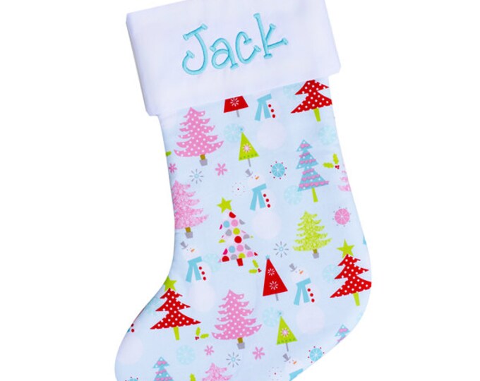 Baby Boy Christmas Stocking 