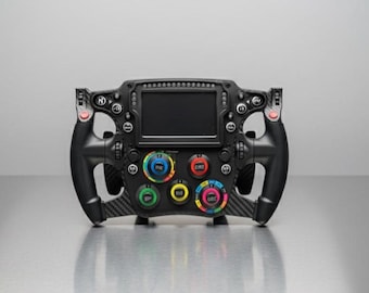 レッドブルF1ステアリングホイール3Dモデル：Sim Racing STLファイル