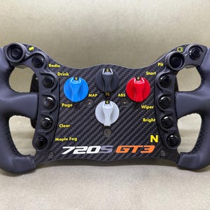 720s Sim Racing Wheel Carbon Fiber CNC Aluminum GT Simracing steering Wheel Simhub compatible