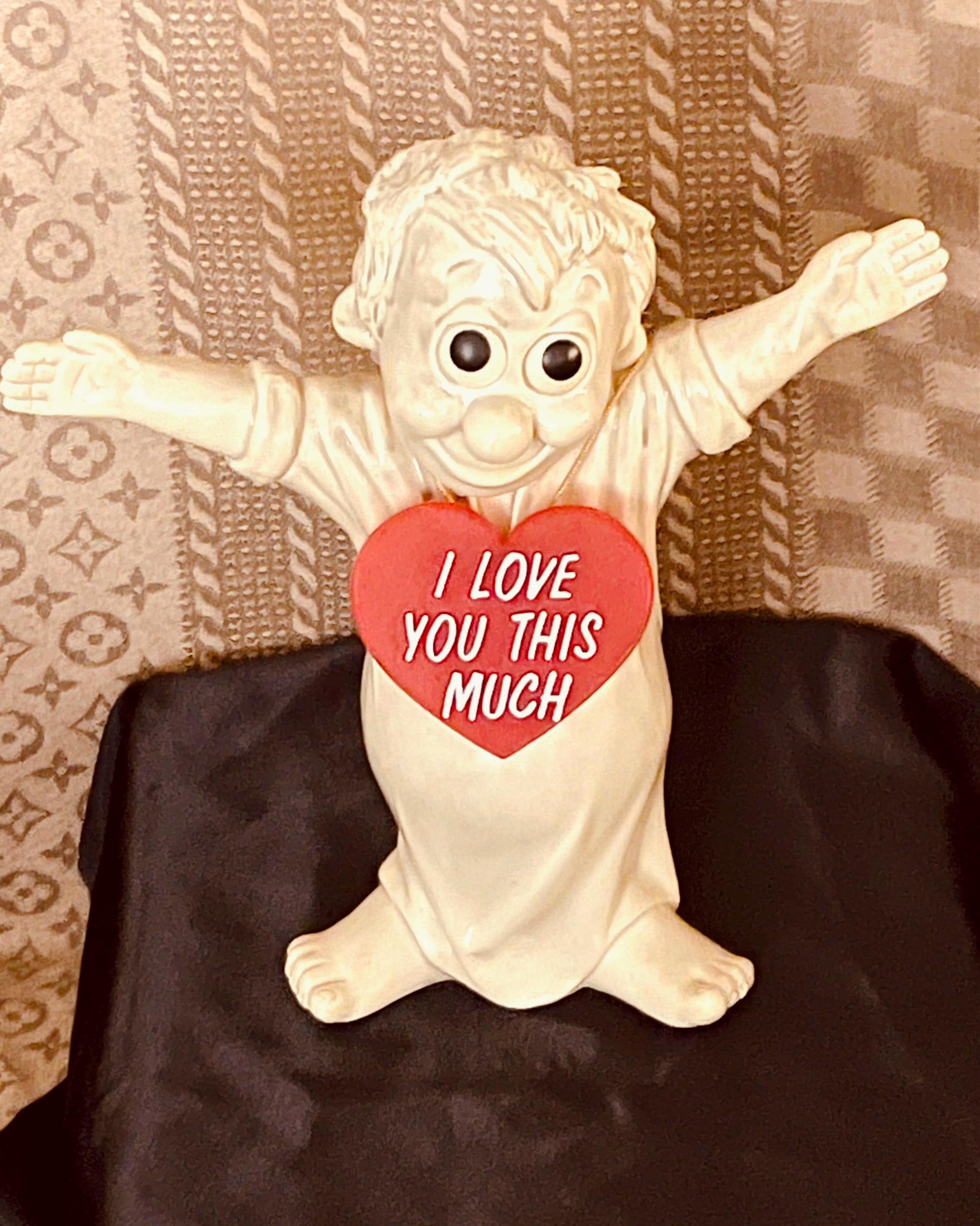 I Love You This Much Figurine - Etsy