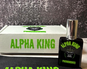 Alpha King Pheromone Cologne for Men – Attraction & Confidence Boost – Masculine Seductive Scent
