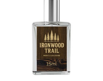 Ironwood Trail Men’s Cologne – Woodsy Cedar & Pine Fragrance for Men, Masculine Outdoors Scent, Long Lasting Natural Cologne