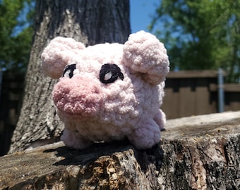 Handarbeit häkeln Rosa Schwein Plüsch: Kuscheliges Amigurumi Ferkel