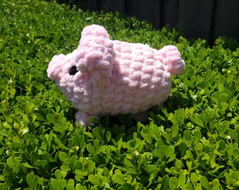 Handarbeit häkeln Rosa Schwein Plüsch: Kuscheliges Amigurumi Ferkel