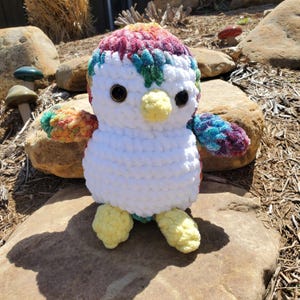 Handmade Crochet Penguin Plush, Soft, Cozy Amigurumi Penguin, Cute Stuffed Animal, Unique Gift for Penguin Lovers & Plush Collectors