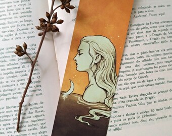 Bookmark "Quietness in Orange"