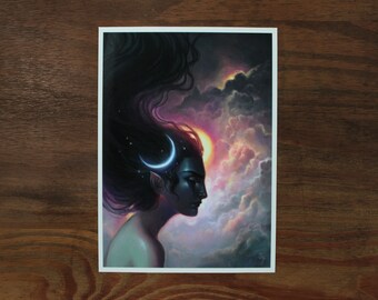 Eclipse Small Giclée Print *with imperfection, see description*