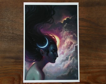 Eclipse Giclée Print A4 *with slight imperfection