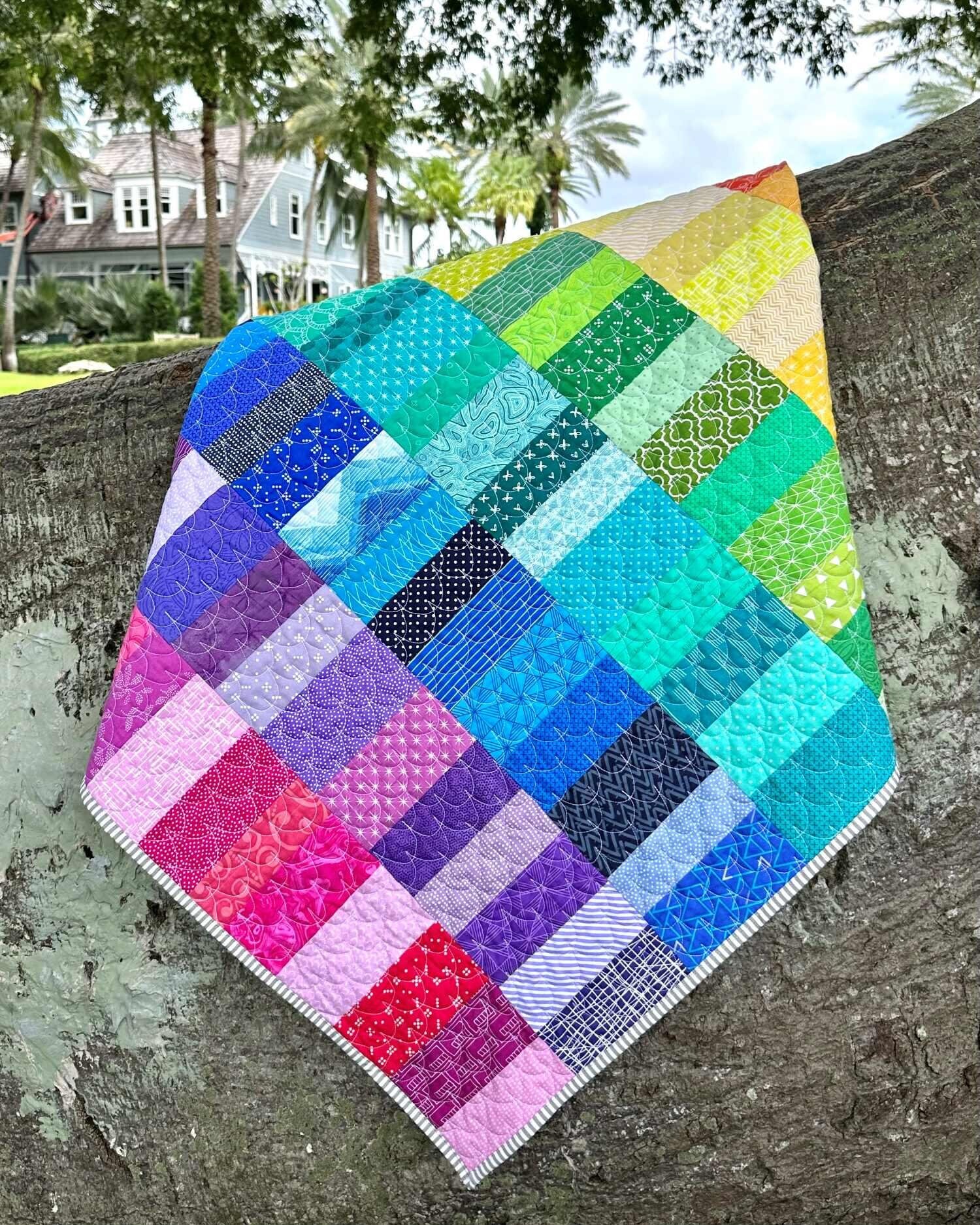 Rainbow Baby Quilt