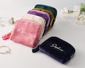 Custom Travel Jewelry Case with Embroidered Name, Personalized Jewelry Organizer Pouch, Bridal Shower Gift, Bridesmaid Favor, Gift for Her