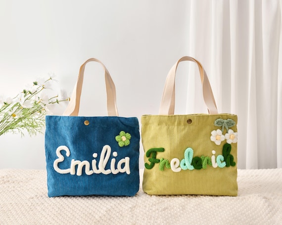 Custom Name Handbag for Kids, Personalized Baby Gift, Cute Travel Purse for Little Girls, Toddler Bag, Birthday Present