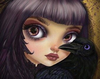 SIGNED ARTIST PROOF -Hexed and Feathered- giclee print