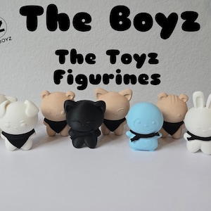 Figuras de The Boyz The Toyz, decoración de Kpop, productos de Kpop, figuras impresas en 3D