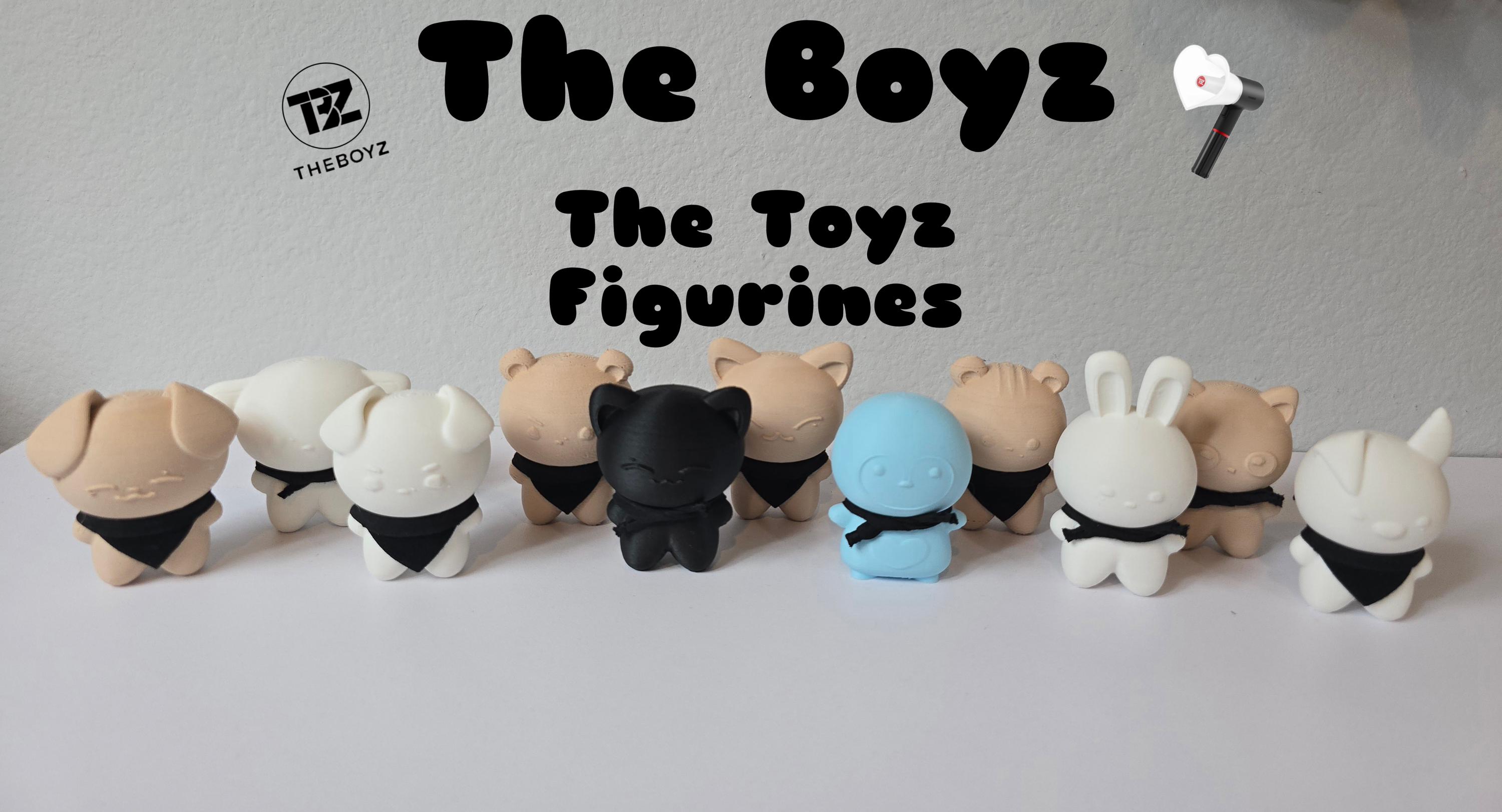 The Boyz the Toyz Figurines, Kpop Decor, Kpop Merch, 3D Printed