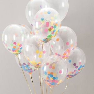 AANGEPASTE CONFETTI BALLON / verjaardagsballon / gender reveal / feestdecoratie
